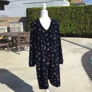 CABI Velvet Decked Out Dress | Large